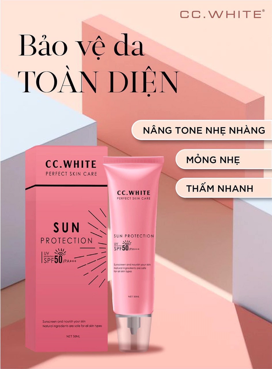 Kem chống nắng ngọc trai sun protection mã kcn 25ml-50ml