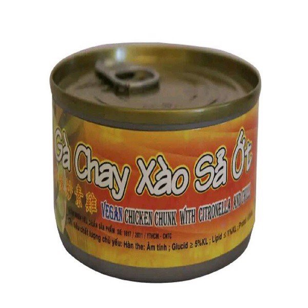 Gà Xào Sả Ớt Chay Âu Lạc 140g
