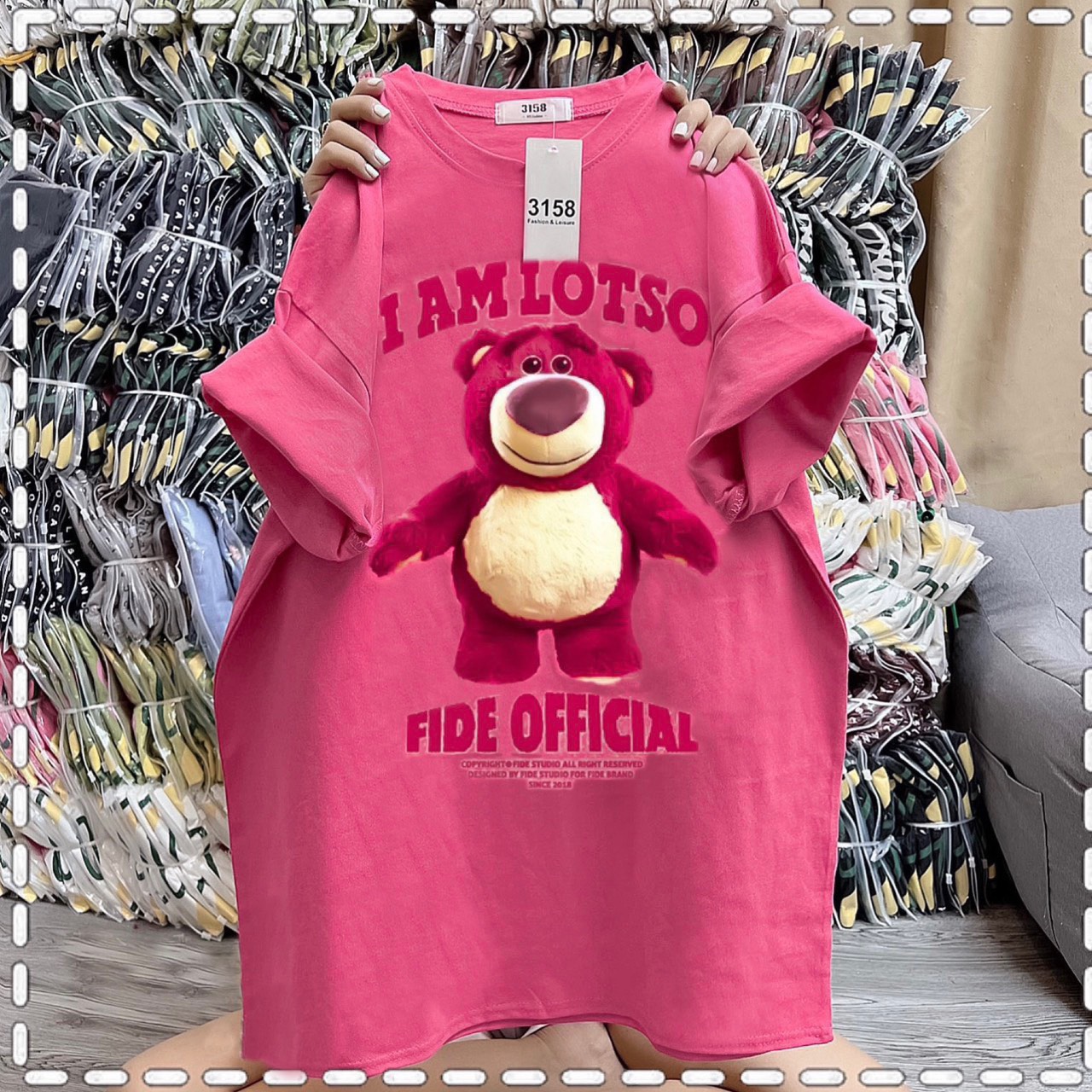 Áo thun Gấu Lotso