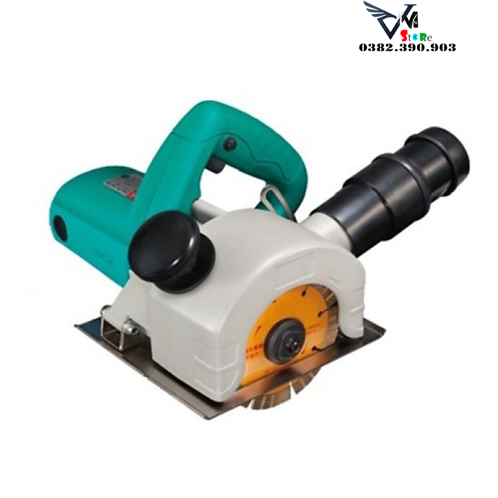 Máy khoét rãnh đá 110mm 1400w dca azr-110 - máy cắt rãnh tường kèm lưỡi