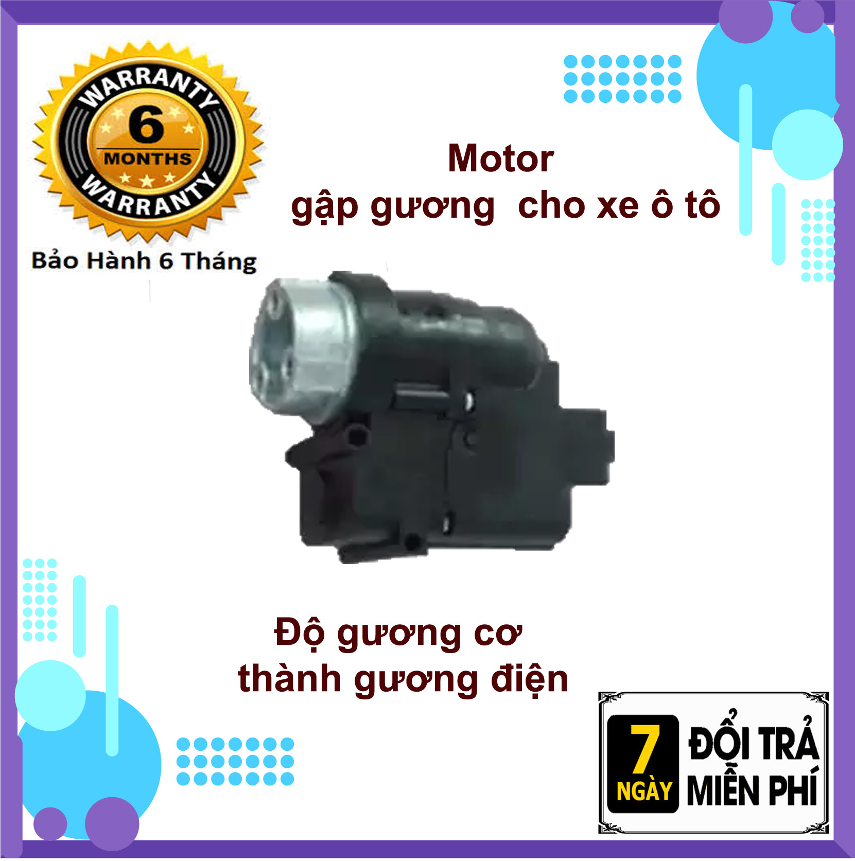 [Hỗ trợ tư vấn lắp đặt] MOTOR GẬP GƯƠNG TỰ ĐỘNG CHO XE Ô TÔ, GẬP GƯƠNG Ô TÔ( 1 CHIẾC)