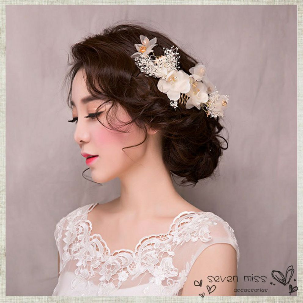 [HCM]Bộ cài tóc cô dâu đxinh đẹp