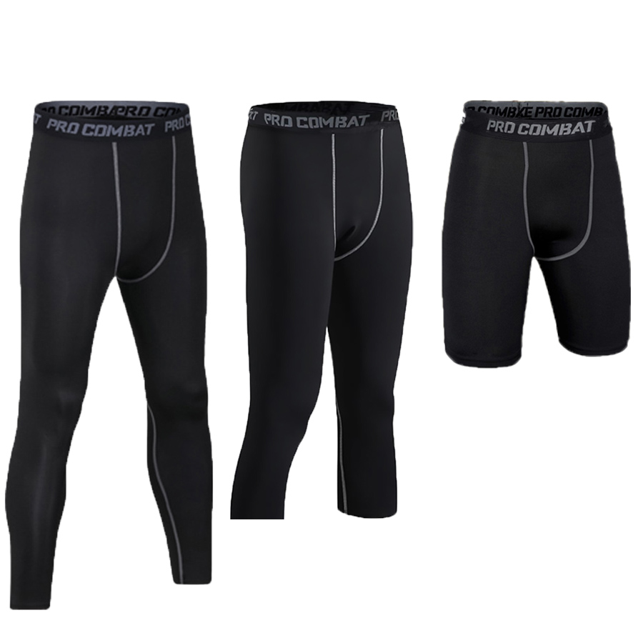  Quần thể thao giữ nhiệt COMBAT PRO cho nam nữ thể thao tập Gym co giãn 4 chiều. 3 loại ngắn lửng dài đủ size nam nữ 