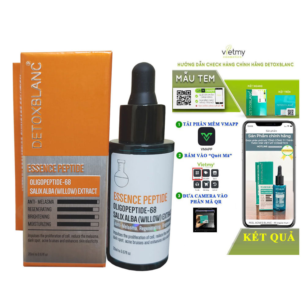 [HCM]Serum ngăn ngừa nám tàn nhang dưỡng sáng da Detox BlanC số 12