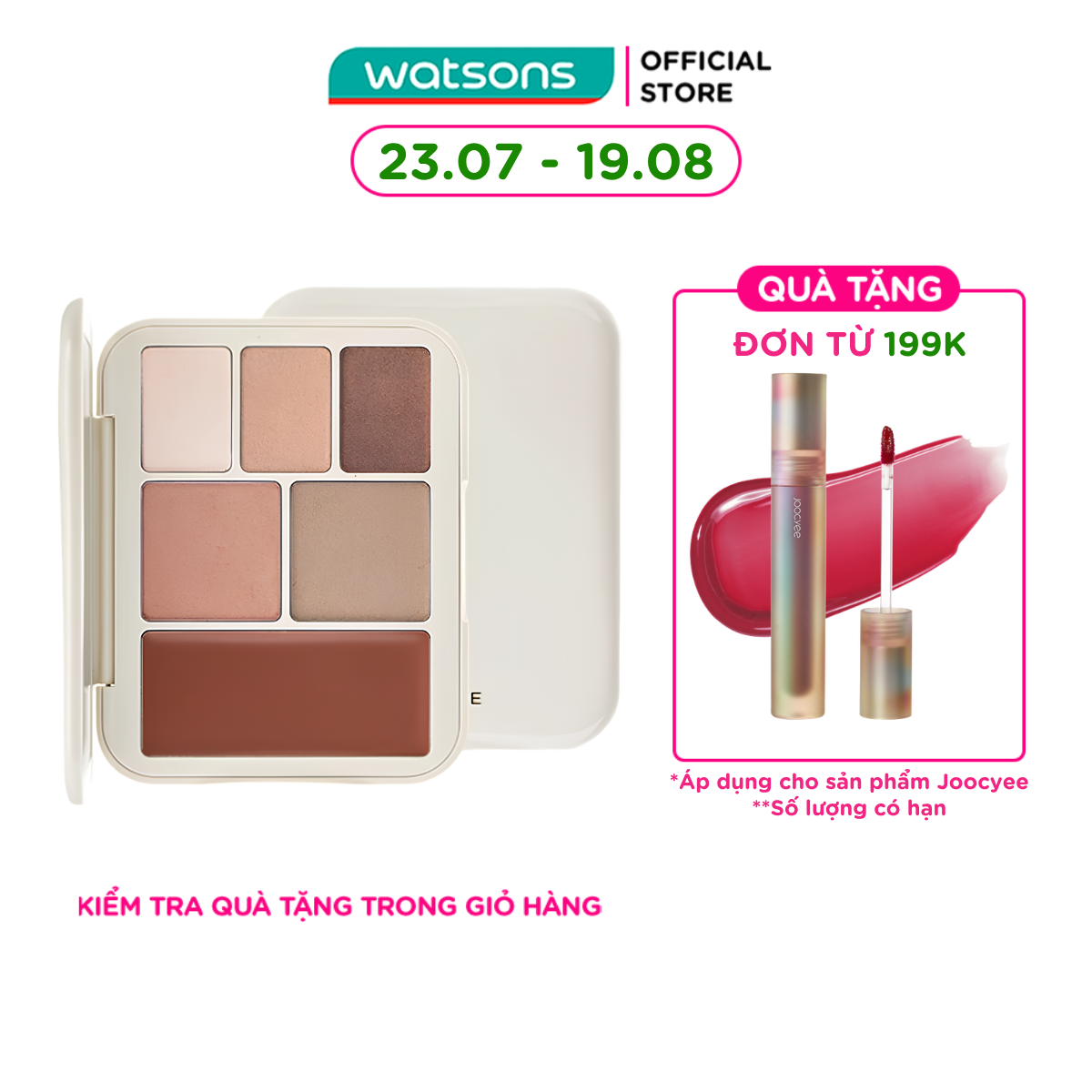 Bảng Trang Điểm Đa Năng Joocyee Lookbook Palette 13.5g