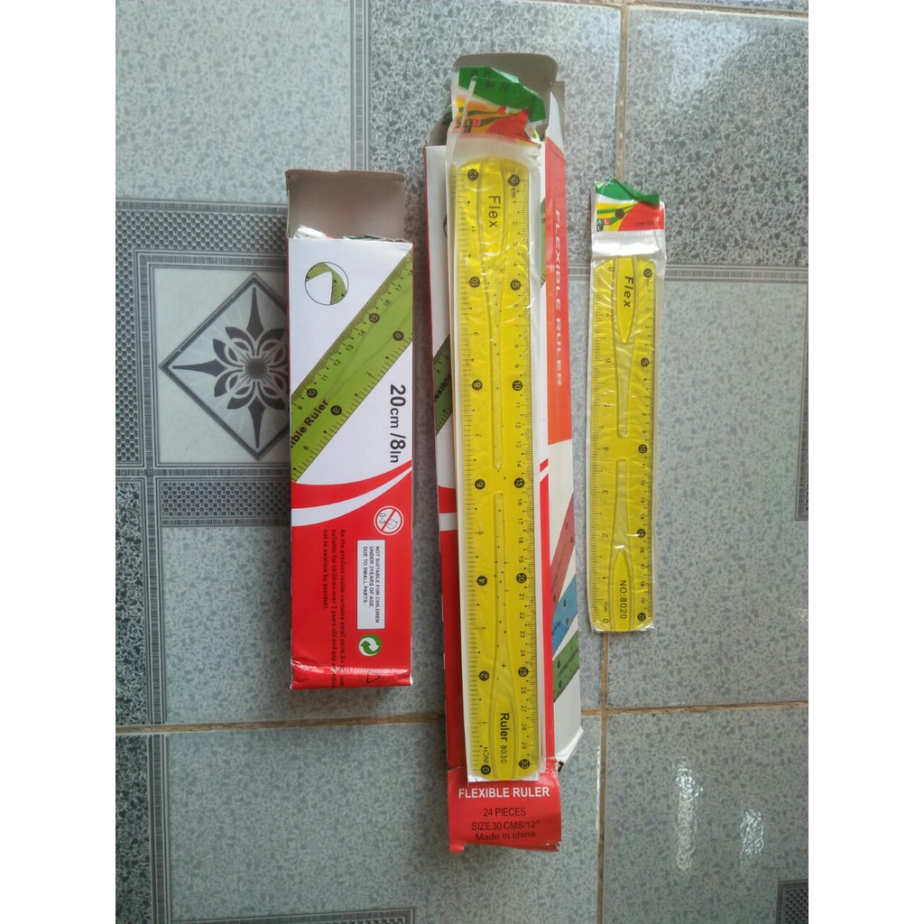 [HCM]Thước Nhựa Dẻo 20Cm/30Cm