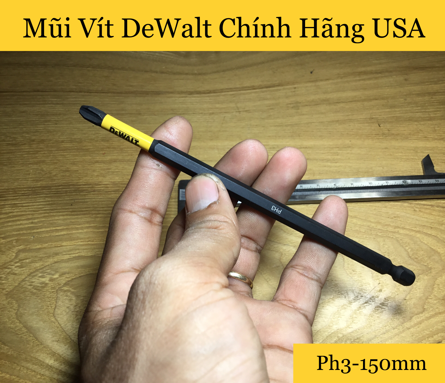 Mũi Vít DeWalt Chính Hãng Ph3-150mm Có Từ