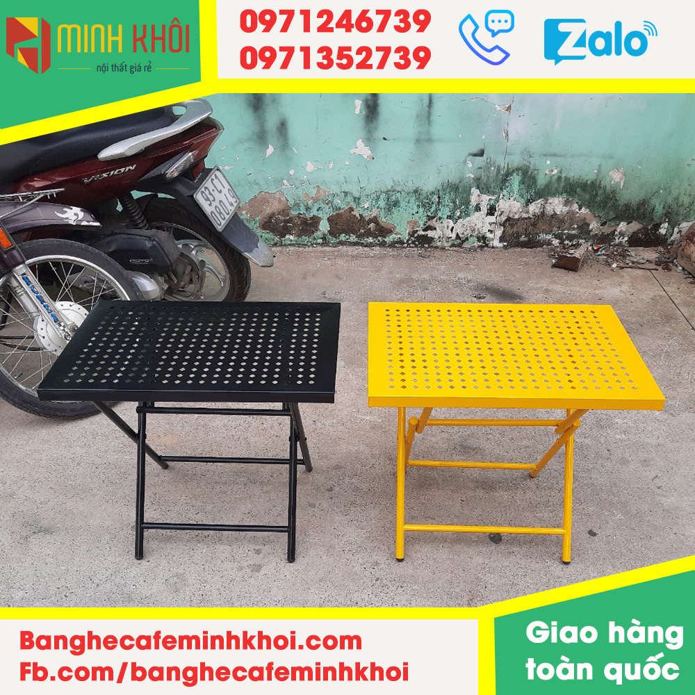 BÀN camping gấp gọn, bàn xếp cafe, trà sữa giá rẻ