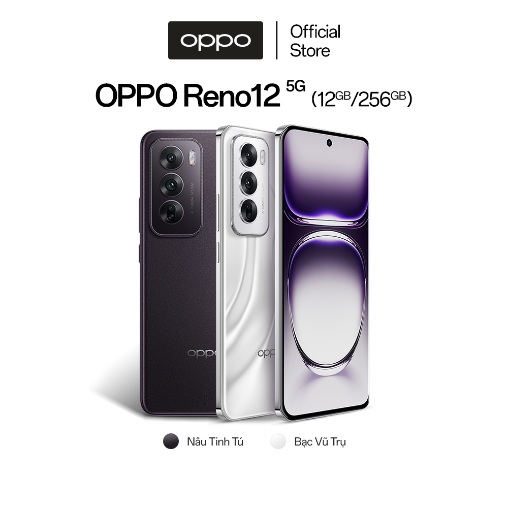 Điện Thoai OPPO Reno12 5G (12GB/256GB) - Hàng chính hãng