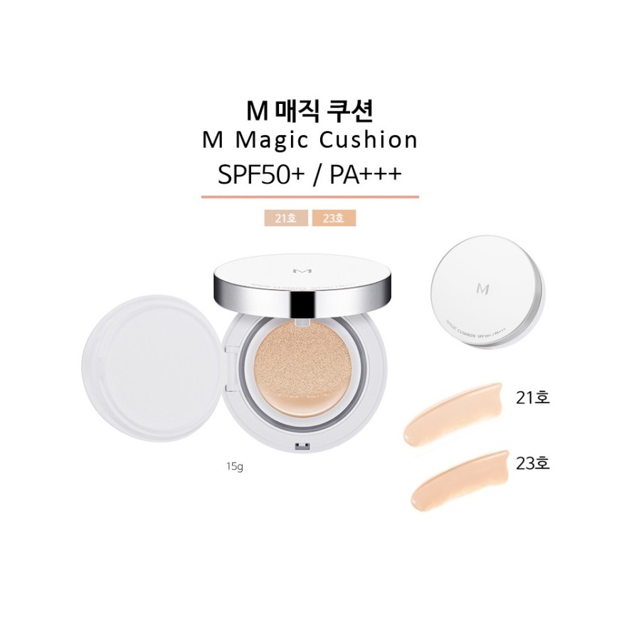 ( Chính hãng) Phấn nước Missha Magic Cushion, sản phẩm có nguồn gốc xuất xứ rõ ràng, dễ dàng sử dụng, đảm bảo chất lượng
