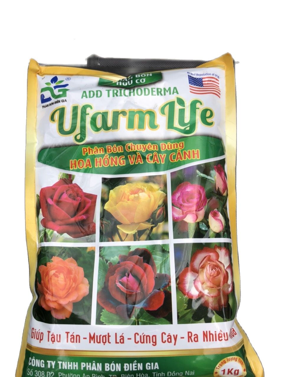 Ufarm life phân bón chuyên dùng cho hoa hồng và cây cảnh