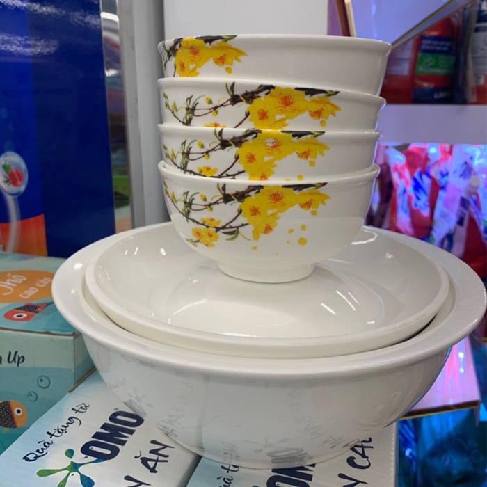 Bộ bàn ăn 5 món sang trọng cao cấp