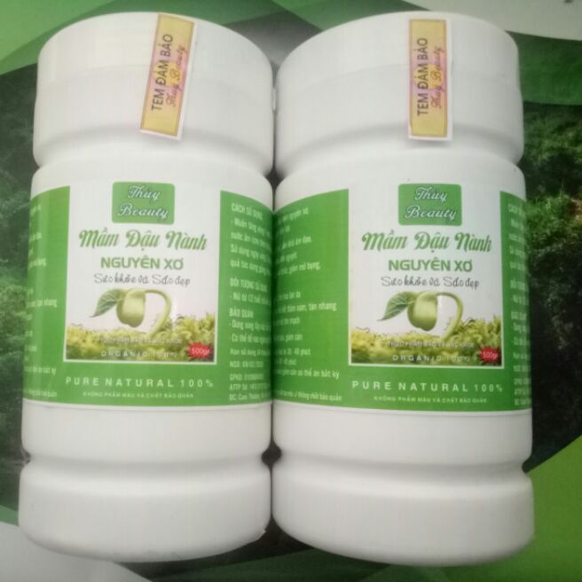 0,5kg mầm đậu nành nguyên xơ