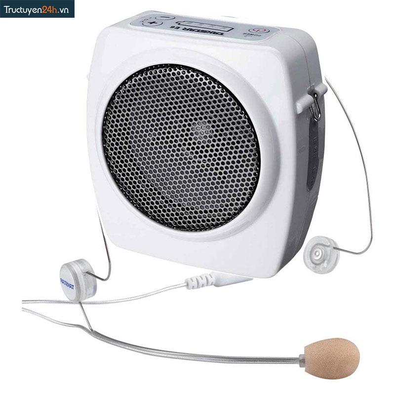 Loa trợ giảng Takstar E6_màu trắng in hình giọt nước.