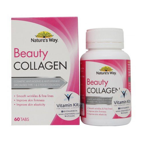 Viên uống Collagen Nature’s Way Beauty Collagen 60 viên