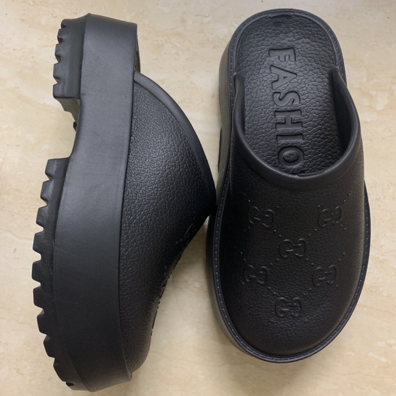 Dép sục đế cao 5cm êm châm phối đồ cực xinh