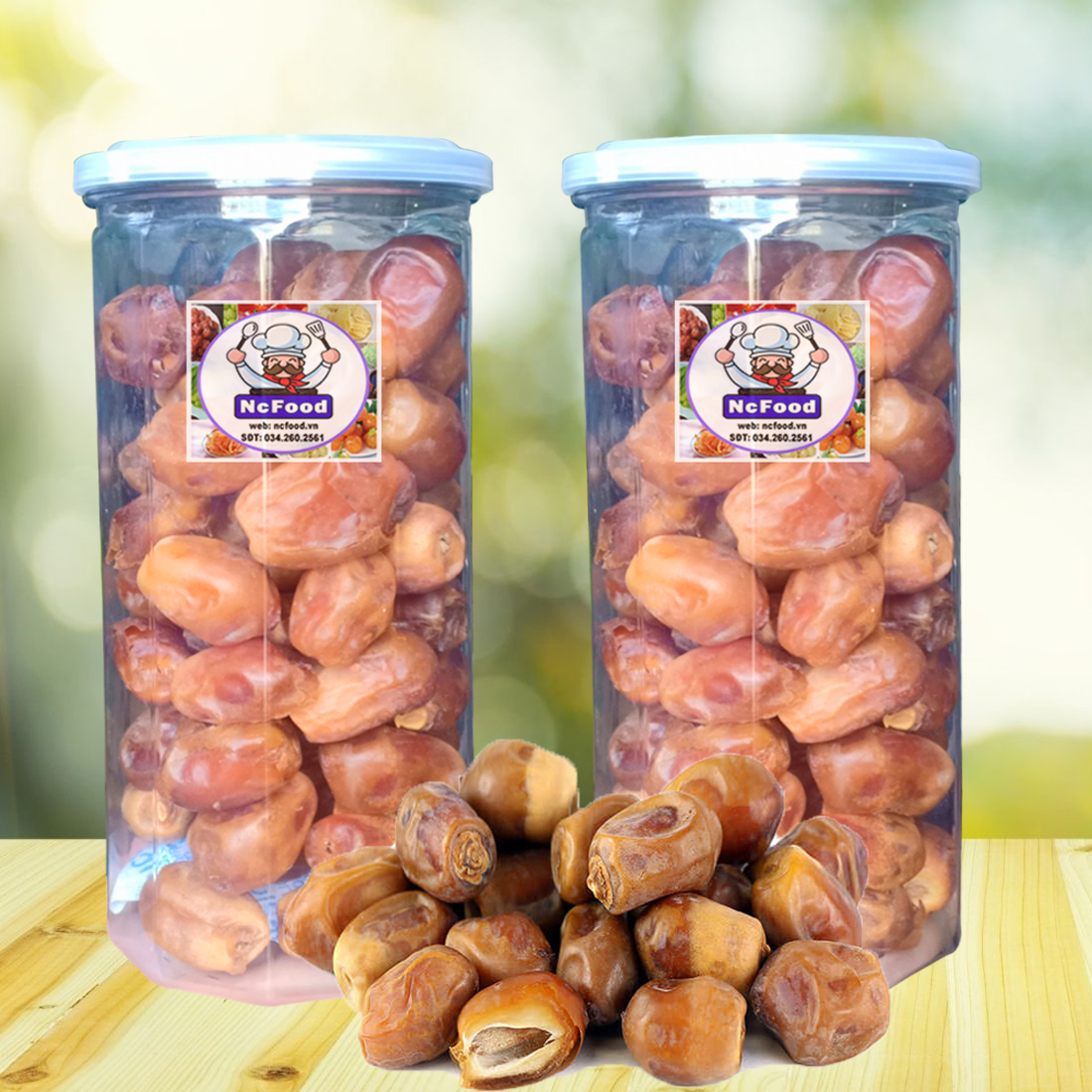 Chà là sấy dẻo iran 1kg