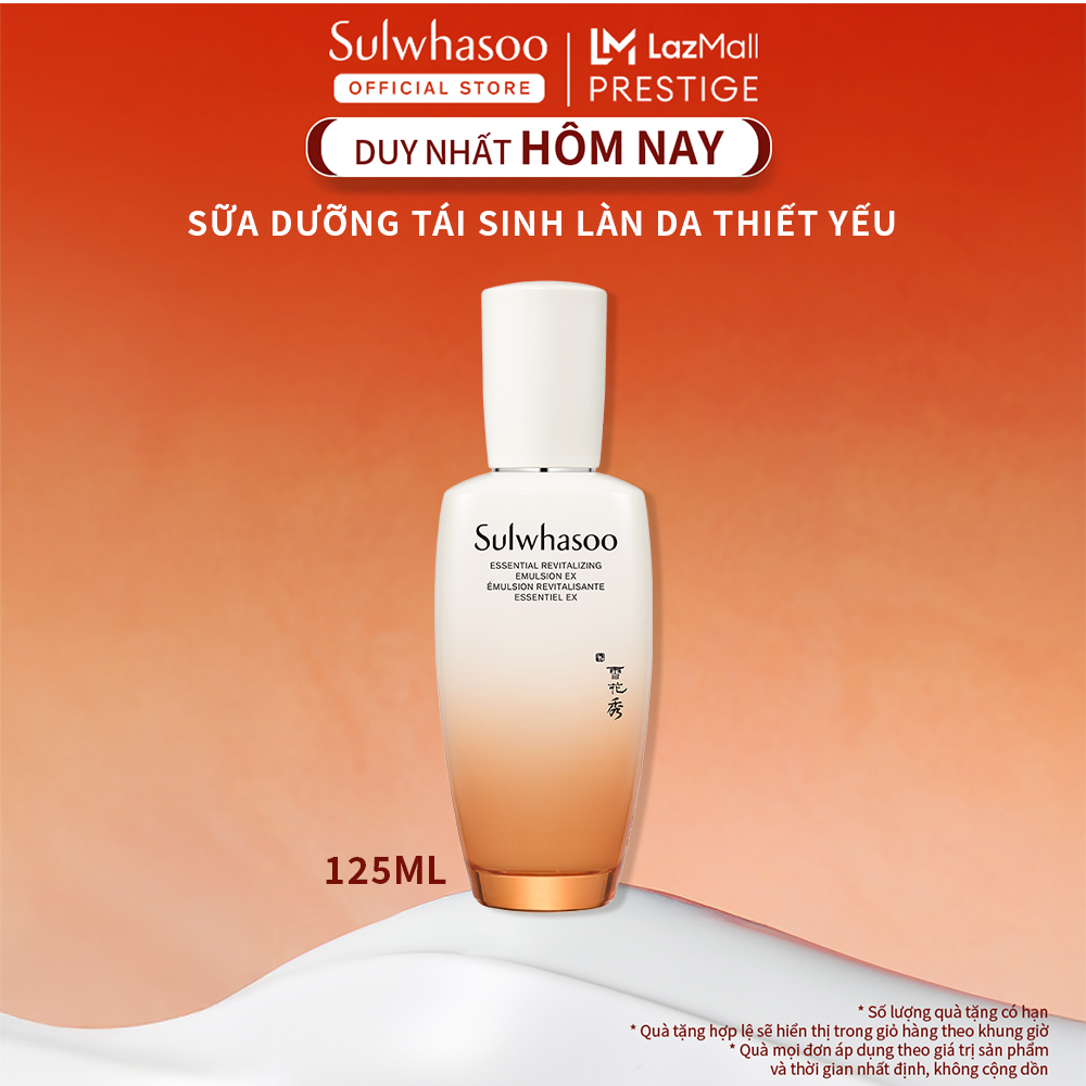 Sữa Dưỡng Thiết Yếu Làm Dịu Và Săn Chắc Da Sulwhasoo Essential Revitalizing Emulsion Ex 125ML