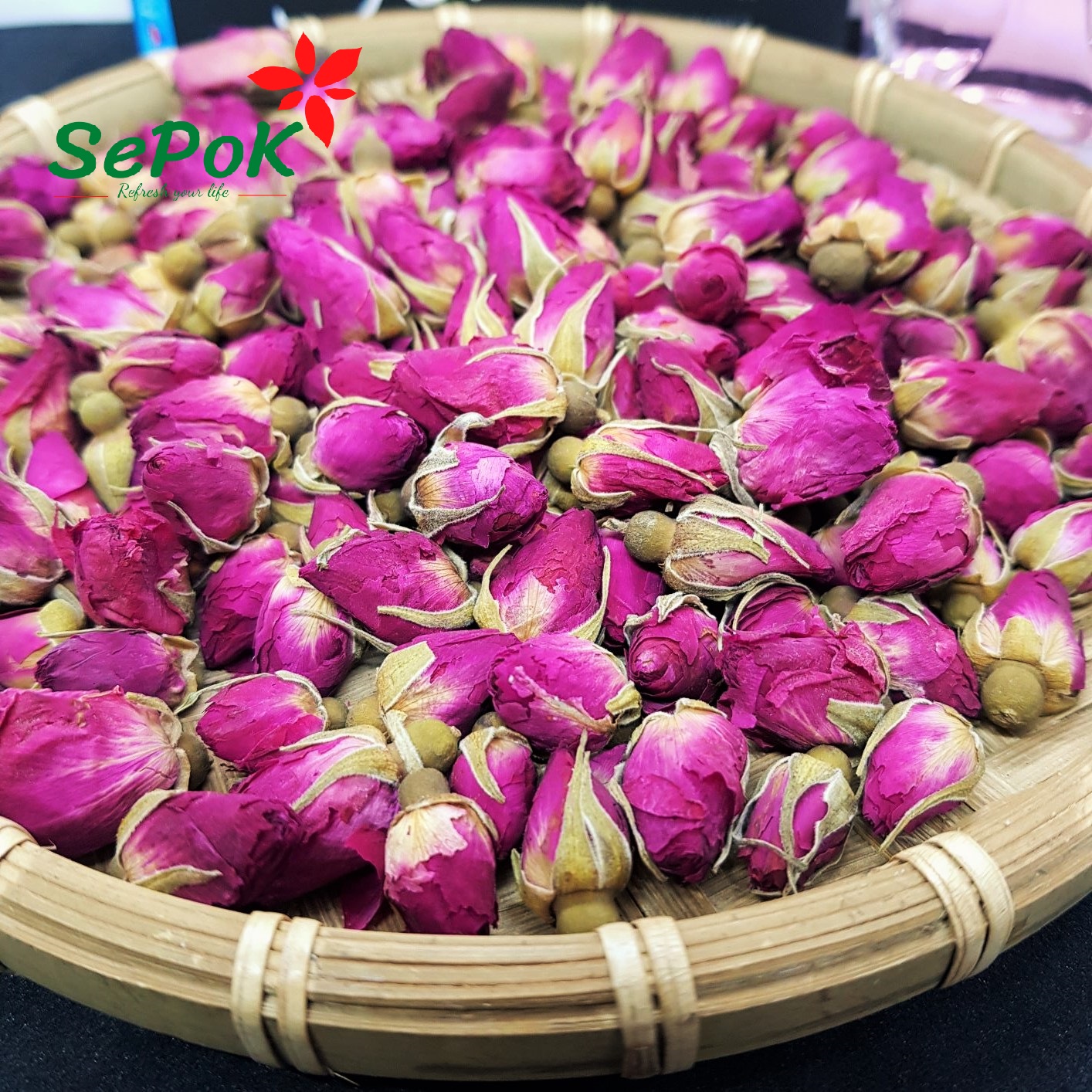 Nụ hoa hồng sấy khô-1kg- sepok