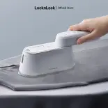 Bàn ủi hơi nước 2 trong 1 LocknLock 2 in 1 steam iron 100ml - Màu trắng ENI262WHT
