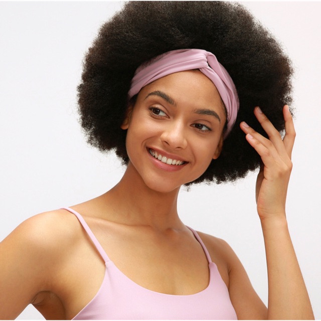 [Có ảnh thật] Lululemon All Night Headband - Băng đô thể thao Lululemon Freesize