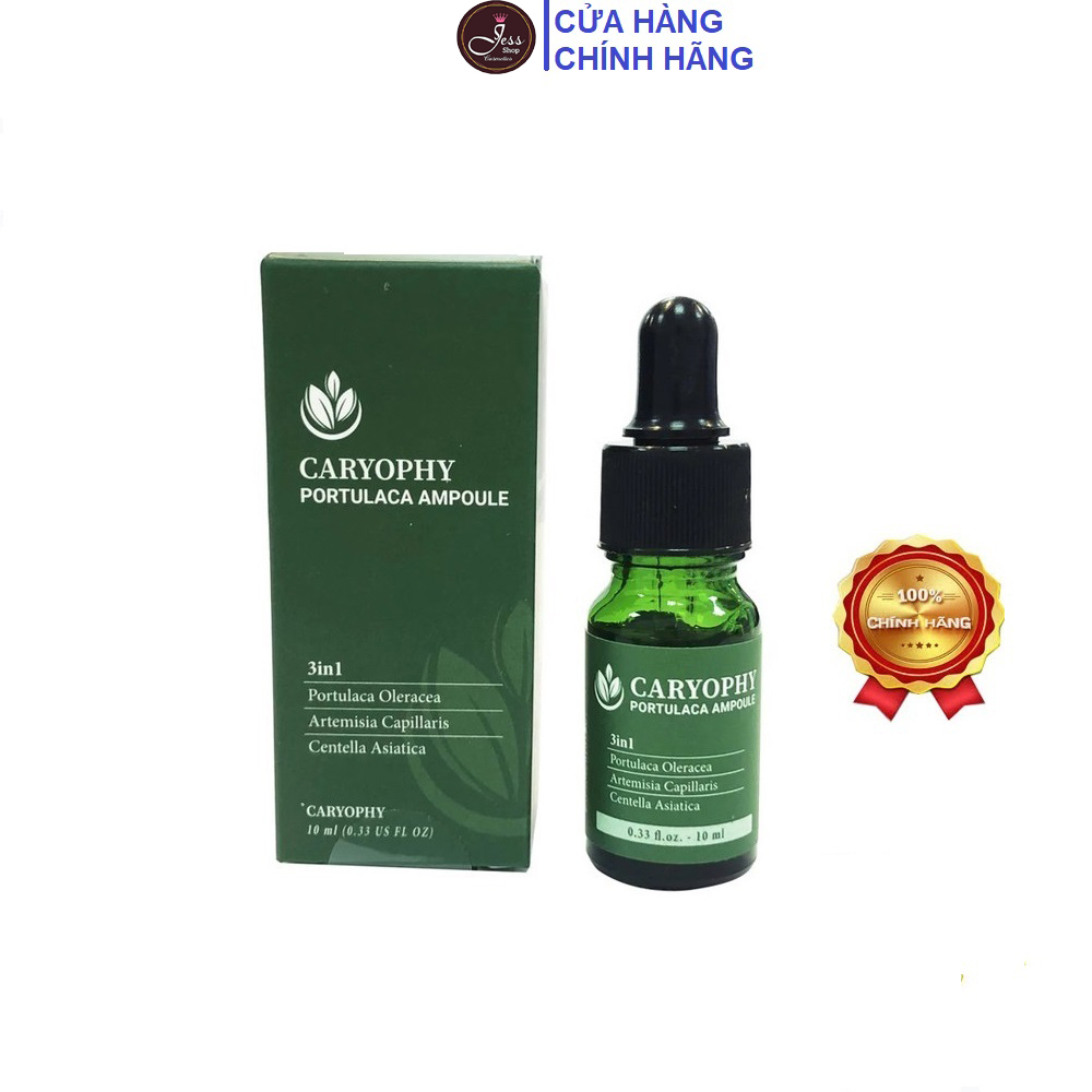 Tinh Chất Dưỡng Da Làm Giảm Mụn Và Mờ Thâm Caryophy Portucala Ampoule Serum 10ml