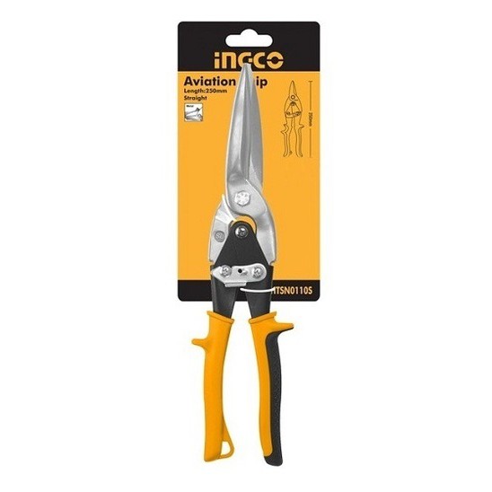 12''/300mm kéo cắt tole đầu thẳng ingco htsn0112s
