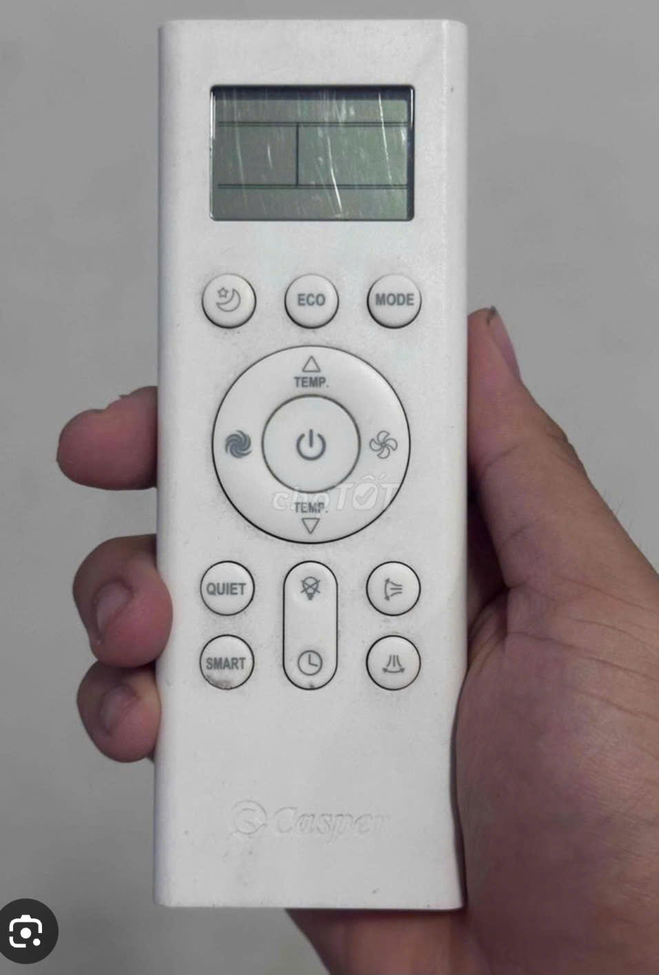 Điều Khiển Remote Điều Hòa Casper 1 và 2 Chiều Hàng Chính hãng Công Ty 100% Bảo Hành 1 Năm
