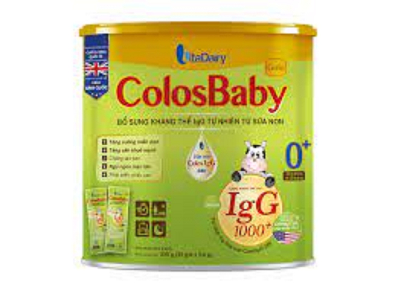 Sữa Non Colosbaby IgG Dạng Gói 0+ 336G Trẻ 0-12 Tháng Tuổi