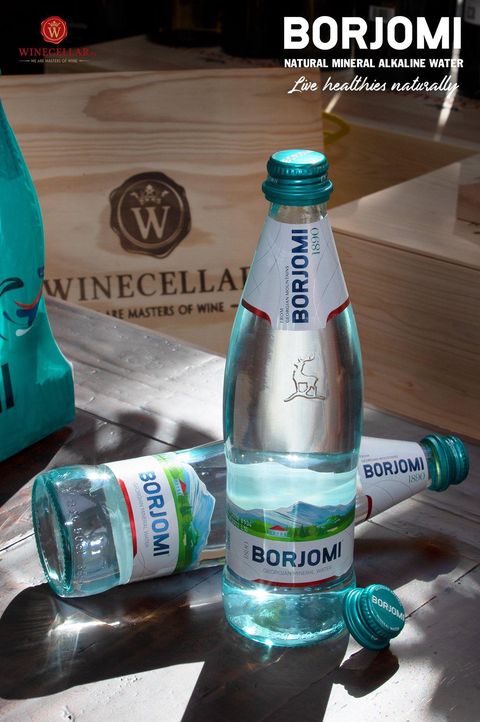 Nước Khoáng Thiên Nhiên Có Gas Borjomi