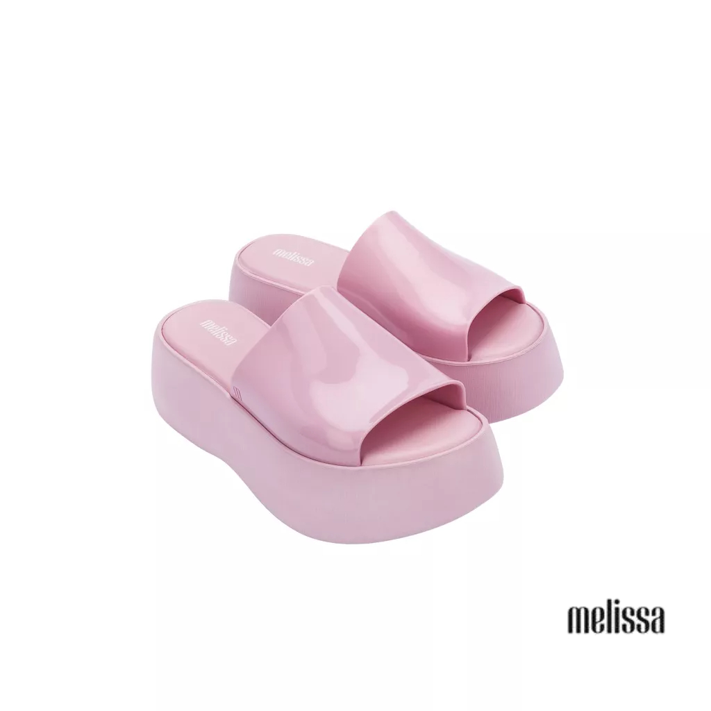 Dép quai ngang đế xuồng Melissa Becky AD - Hồng