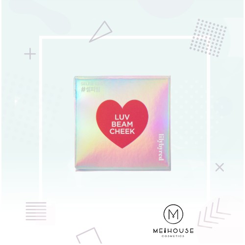 Phấn má hồng Lilybyred Luv Beam Cheek sản phẩm tốt chất lượng cao đảm bảo sản phẩm nhận được cam kết như hình