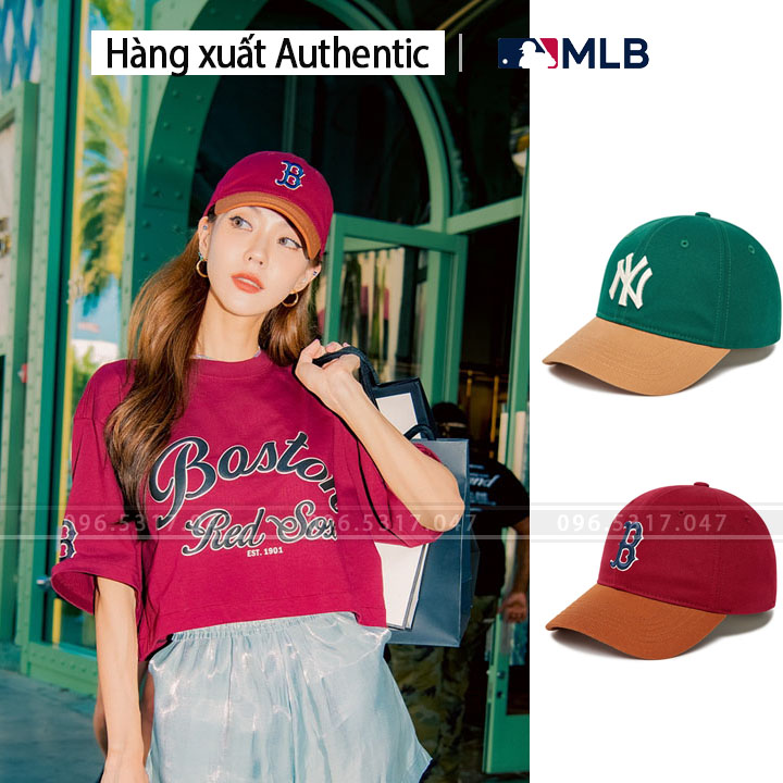 Mũ MLB X Disney Adjustable Cap Boston Red Sox Màu Trắng Xám  GUVIP  GU  Hàng Hiệu của người Việt