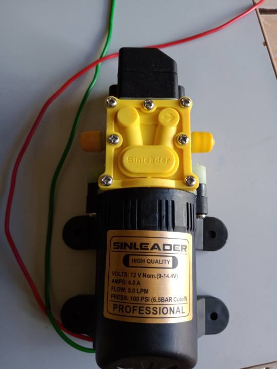 Máy bơm áp lực mini đơn Sinleader 12V