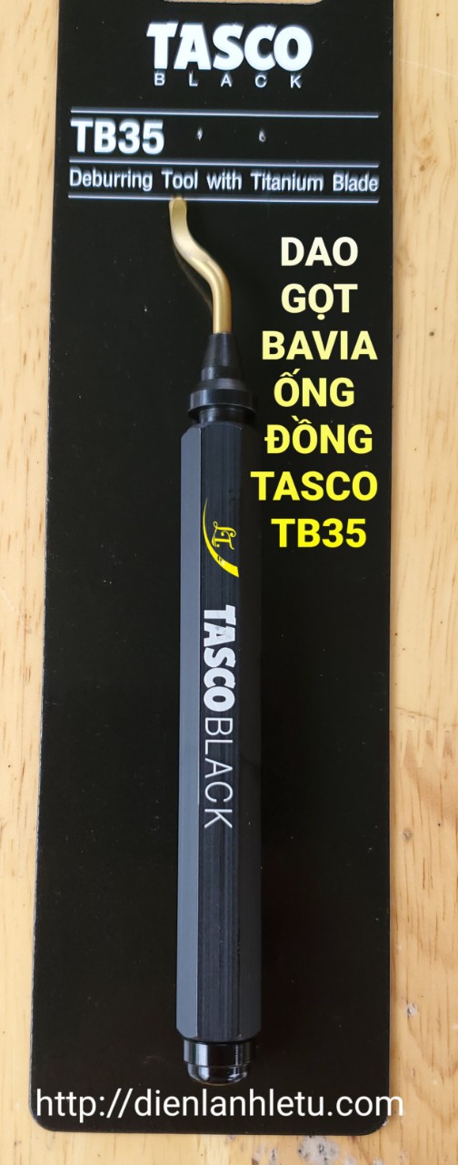 Dao nạo, cạo ba via tasco tb35 - dao gọt ống đồng ba via tb35 bh12t