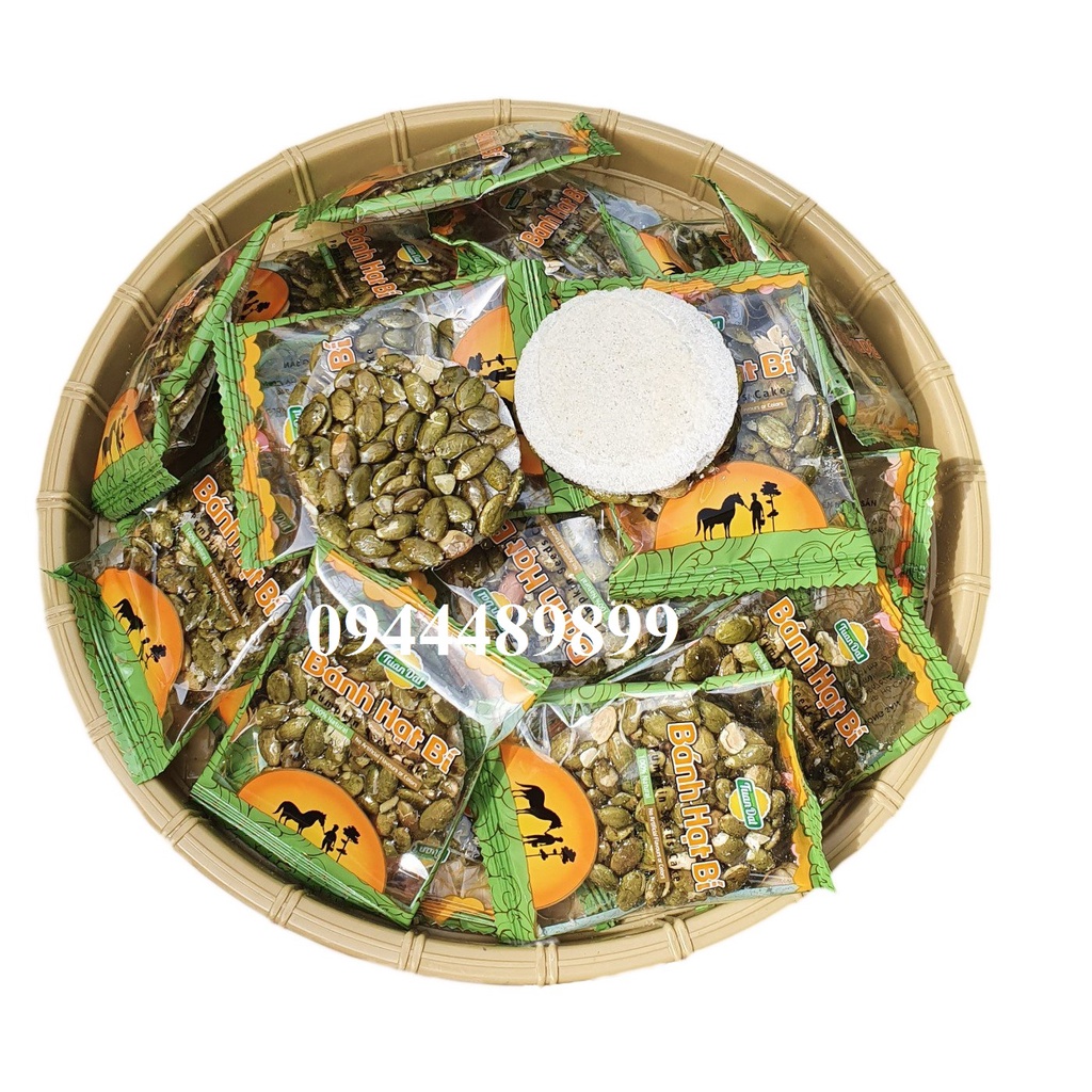 500g Bánh Hạt Bí Tuấn Đạt Thơm Ngon-đồ ăn vặt-ăn vặt-tết-bánh kẹo tết