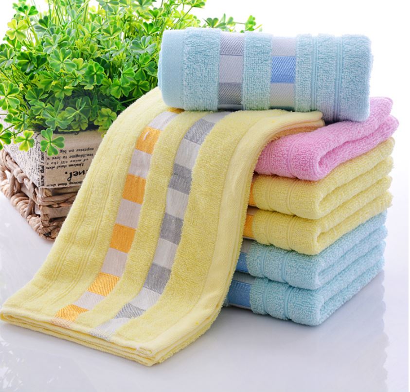 Khăn tắm xuất nhật 100% cotton siêu mềm mịn 34x74cm