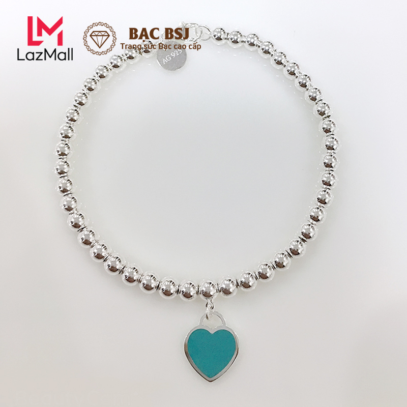 Lắc tay nữ bạc s925 cao cấp. bạc bsj - ltnu01