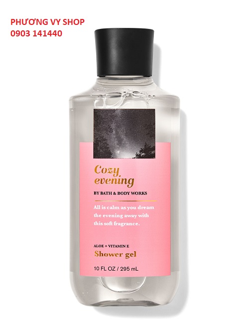 Sữa tắm hương nước hoa bbw cozy evening