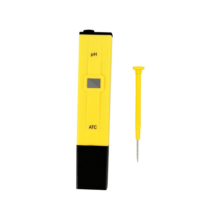Bút đo độ ph của nước - máy đo độ ph của nước - đã được hiệu chỉnh sẵn| - 3 gói bột hiệu chỉnh