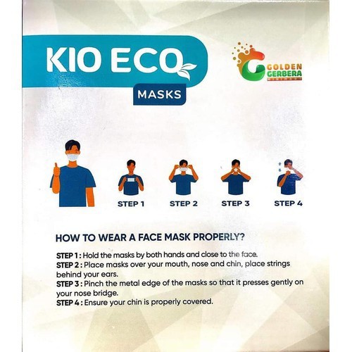 Hộp 50 Khẩu Trang Y Tế Cao Cấp Loại 4 Lớp KIO ECO tại Việt Nam – 29.000đ