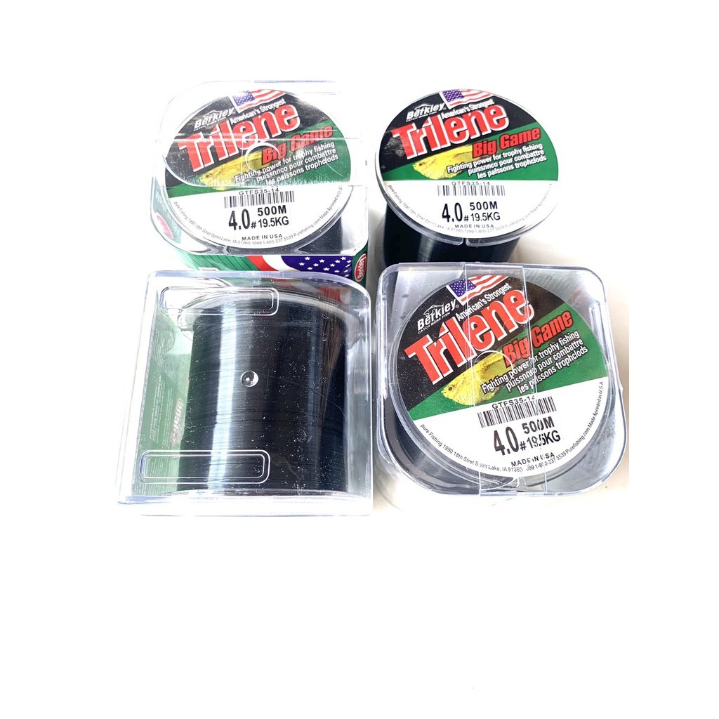 Cước câu cá trinele 300m biggame sản xuất tại usa