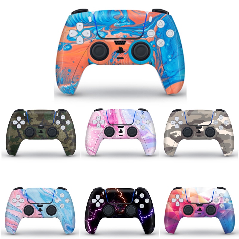 For PlayStation5 PS5 gamepad Sticker Skin Protective Case for PS5 Controllers for PS5 Joystick Accessories