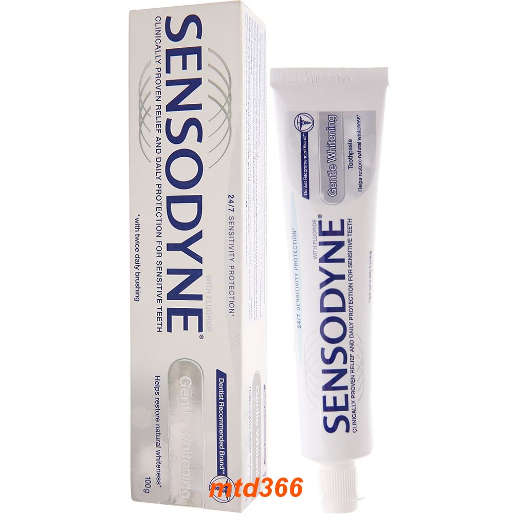 Kem Đánh Răng 100g Sensodyne Gentle Whitening Làm Trắng Răng Tự Nhiên