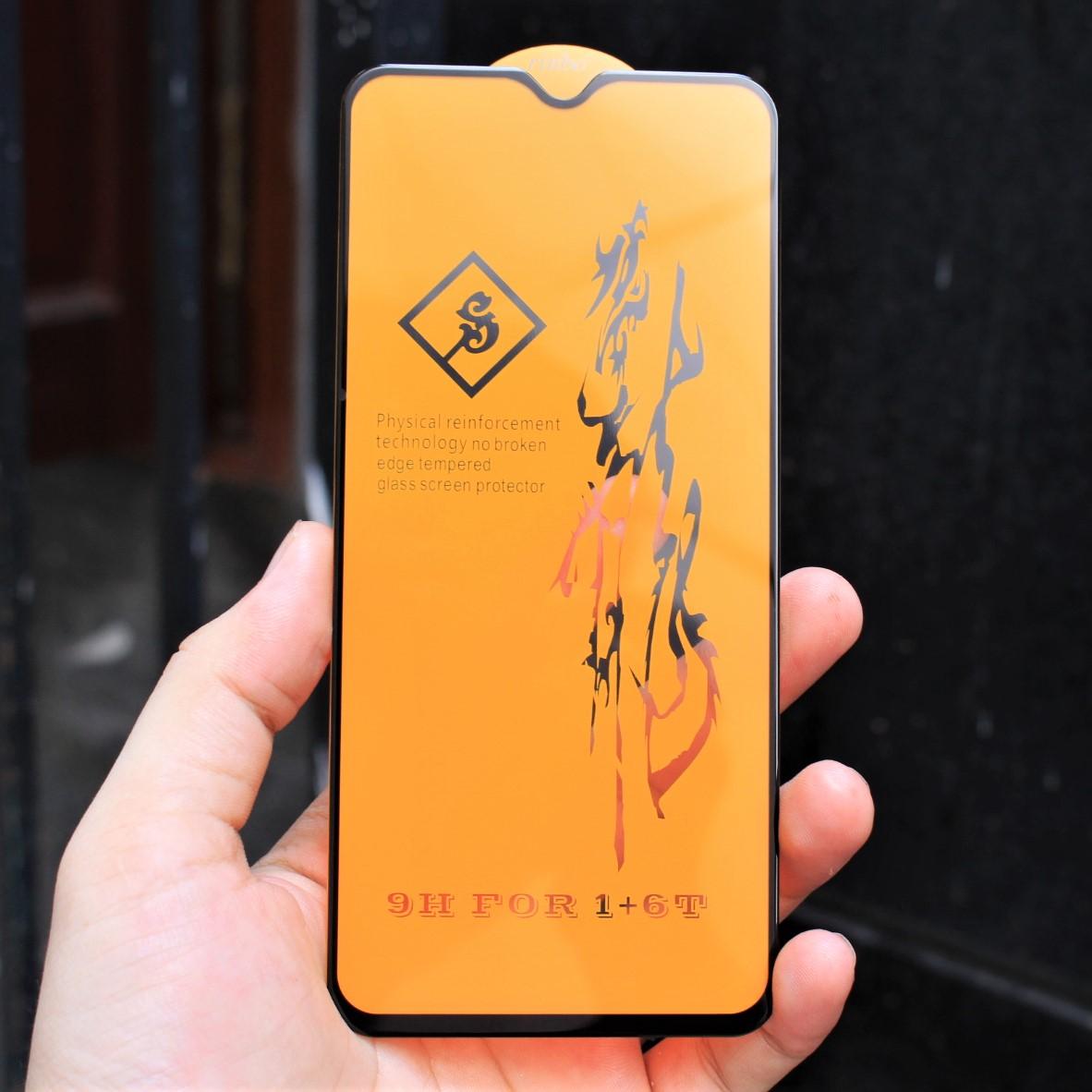 Cường lực 6d oneplus 6t full toàn màn và full keo