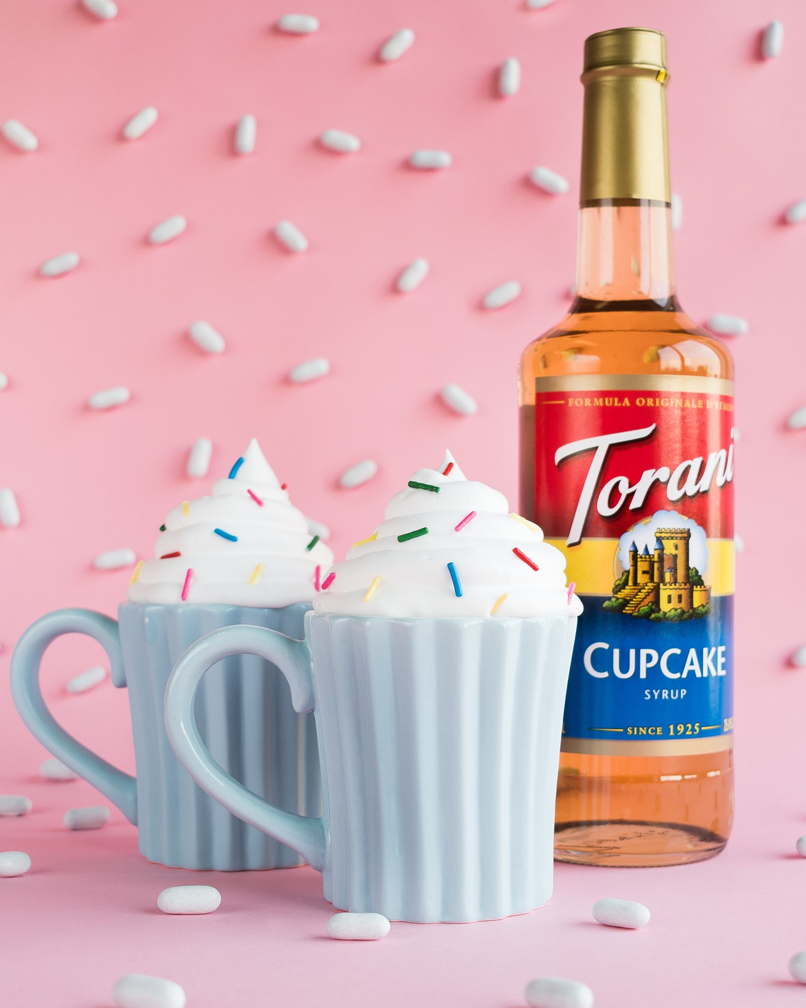 Torani Classic Siro Pha Chế Vị Bánh Cupcake Syrup 750ml Mỹ