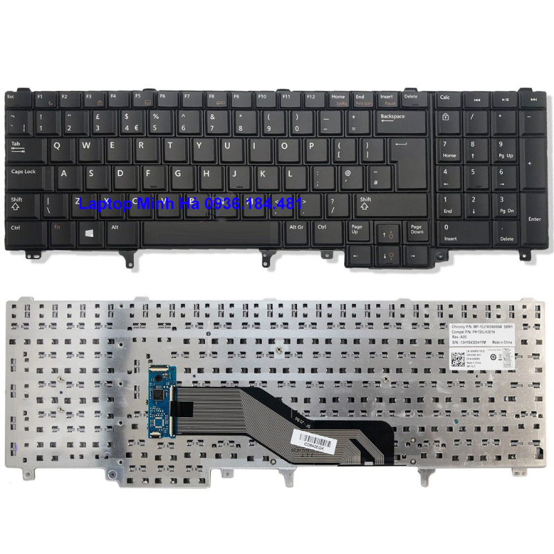 Bàn phím laptop Dell Precision M6800