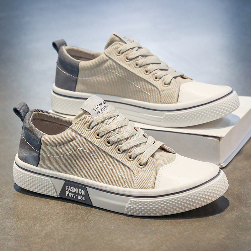 Giày Sneaker Nam, Giày Nam Cổ Thấp Phong Cách Hàn Quốc - Fullbox