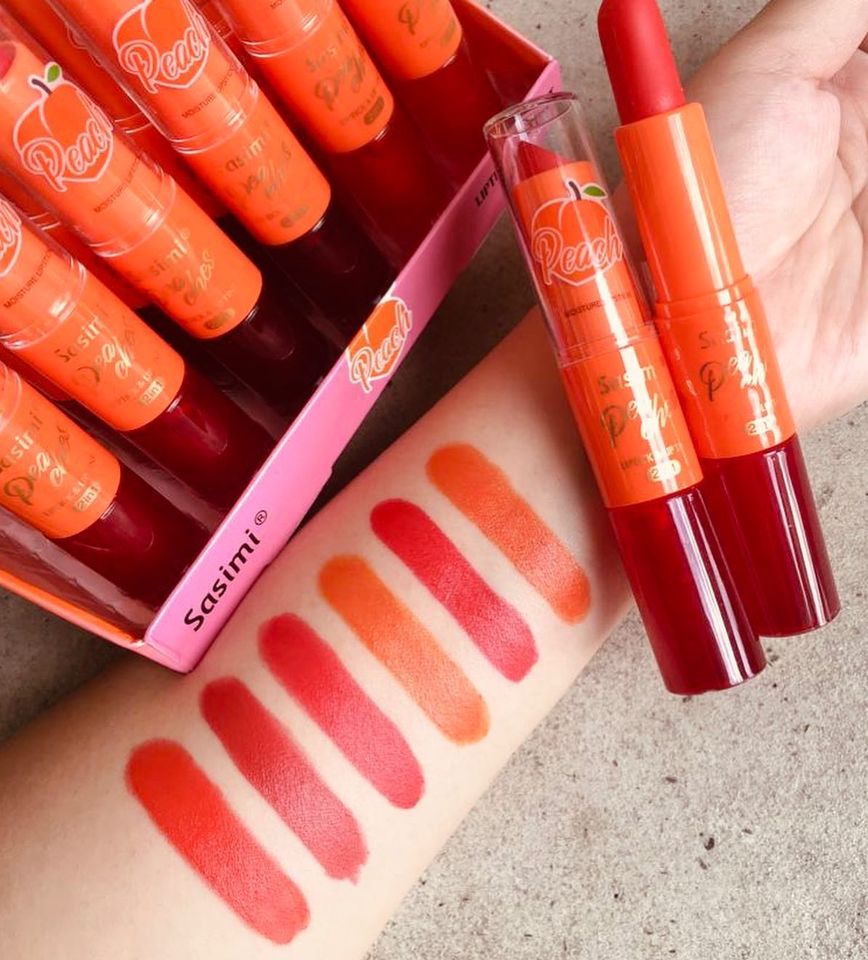 SON HƯƠNG ĐÀO 02 ĐẦU LIPSTICK VÀ LIPTINT