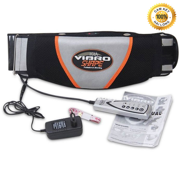 ĐAI MASSAGE NÓNG VÀ LẠNH VIBRO SHAPE, MÁY MASSAGE GIẢM MỠ BỤNG, ĐÁNH TAN MỠ, GIẢM MỠ TOÀN THÂN.HÀNG CHÍNH HÃNG CAO CẤP.BẢO HÀNH 12 THÁNG